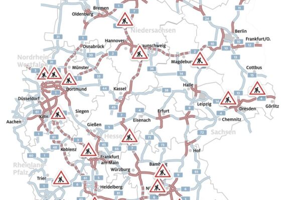 Stauprognose 23. bis 25. Mai 2025 / Letztes Mai-Wochenende verspricht ruhigen Verkehr / Rund 1200 Baustellen können für Engpässe sorgen