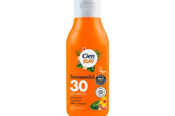 Der Sommerurlaub kann kommen: „Cien Sun Sonnenmilch“ von Lidl ist günstigster Testsieger mit Lichtschutzfaktor 30