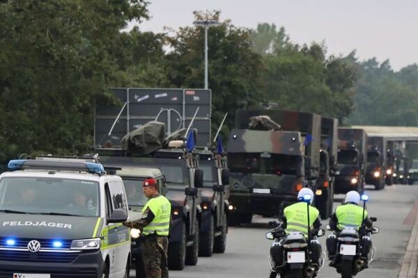 Bundeswehrkonvoi auf Straßen in Sachsen, Brandenburg, Mecklenburg-Vorpommern und Schleswig-Holstein erwartet