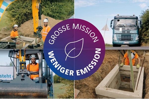 Axians und GasLINE haben Pilotprojekt für emissionsarme Gigabit-Infrastruktur erfolgreich abgeschlossen