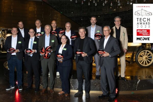 auto motor und sport verleiht den Tech Award 2025 / Innovative Technologie wird immer mehr zum wichtigen Kriterium für die Kaufentscheidung