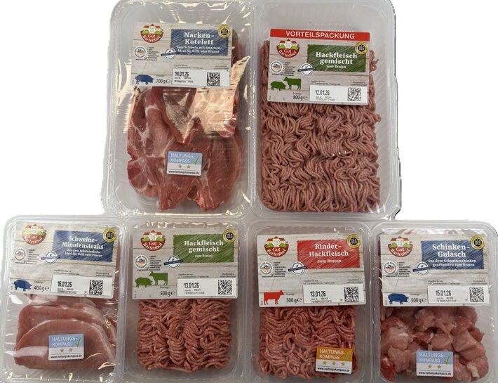 Herzhaft, lecker und ab Jahresbeginn 2026 noch günstiger: NORMA senkt die Preise auf viele GUT BARTENHOF Frischfleischprodukte / Hackfleisch, Minutensteaks, Bratwurst und Co.
